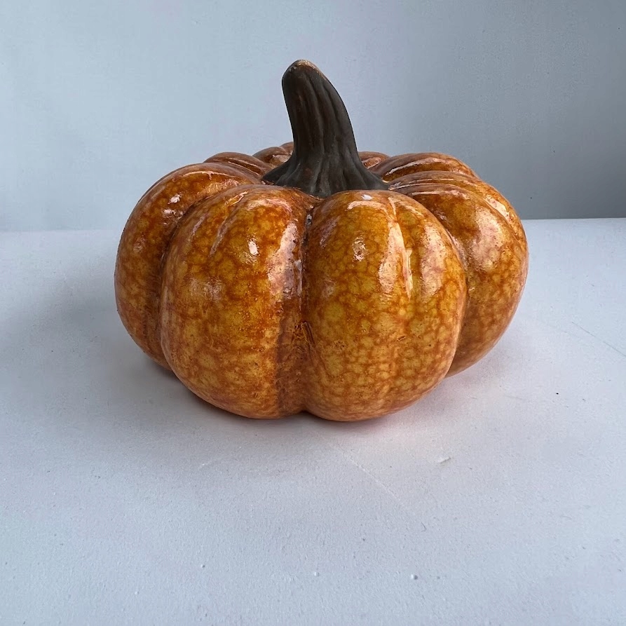 Jesienna figurka DEKORACJA JESIEŃ DYNIA MINI ŻÓŁTY Wysokość produktu 7 cm