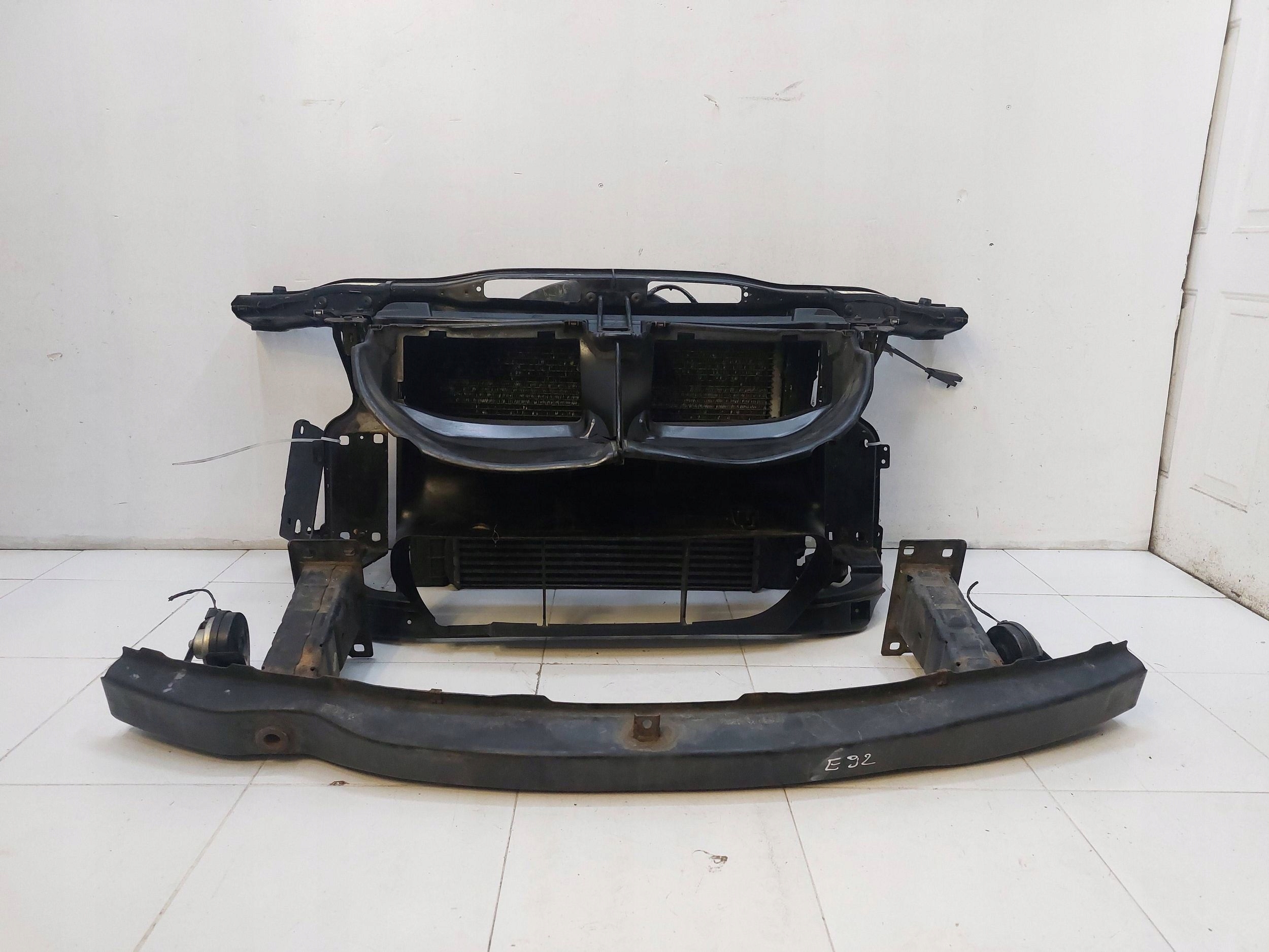 BMW 3 E92 E93 3.0 D support panel for radiators radiator MANUAL fan sider