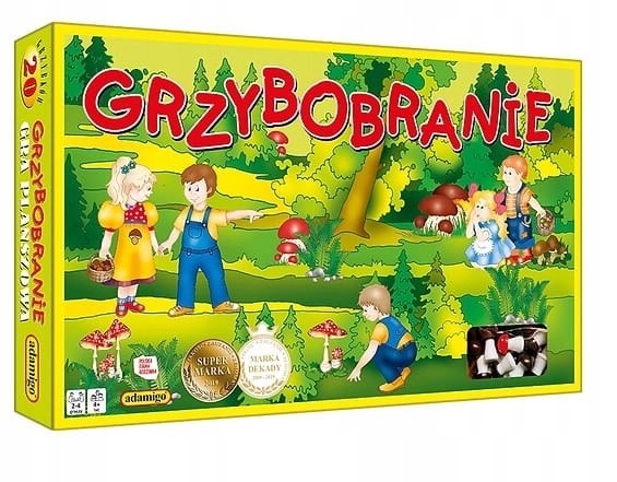 

Gra Grzybobranie kultowa rodzinna Gra