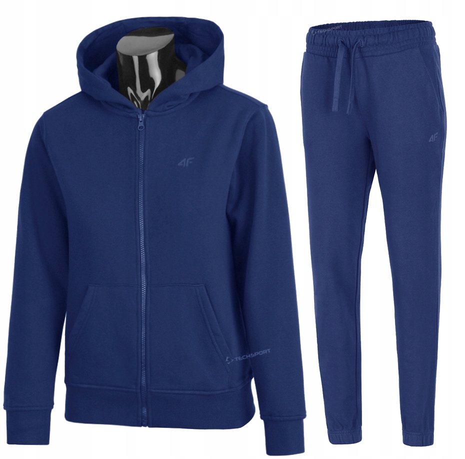 4F Damski Dres Bawełna Komplet Bluza Spodnie rozm M