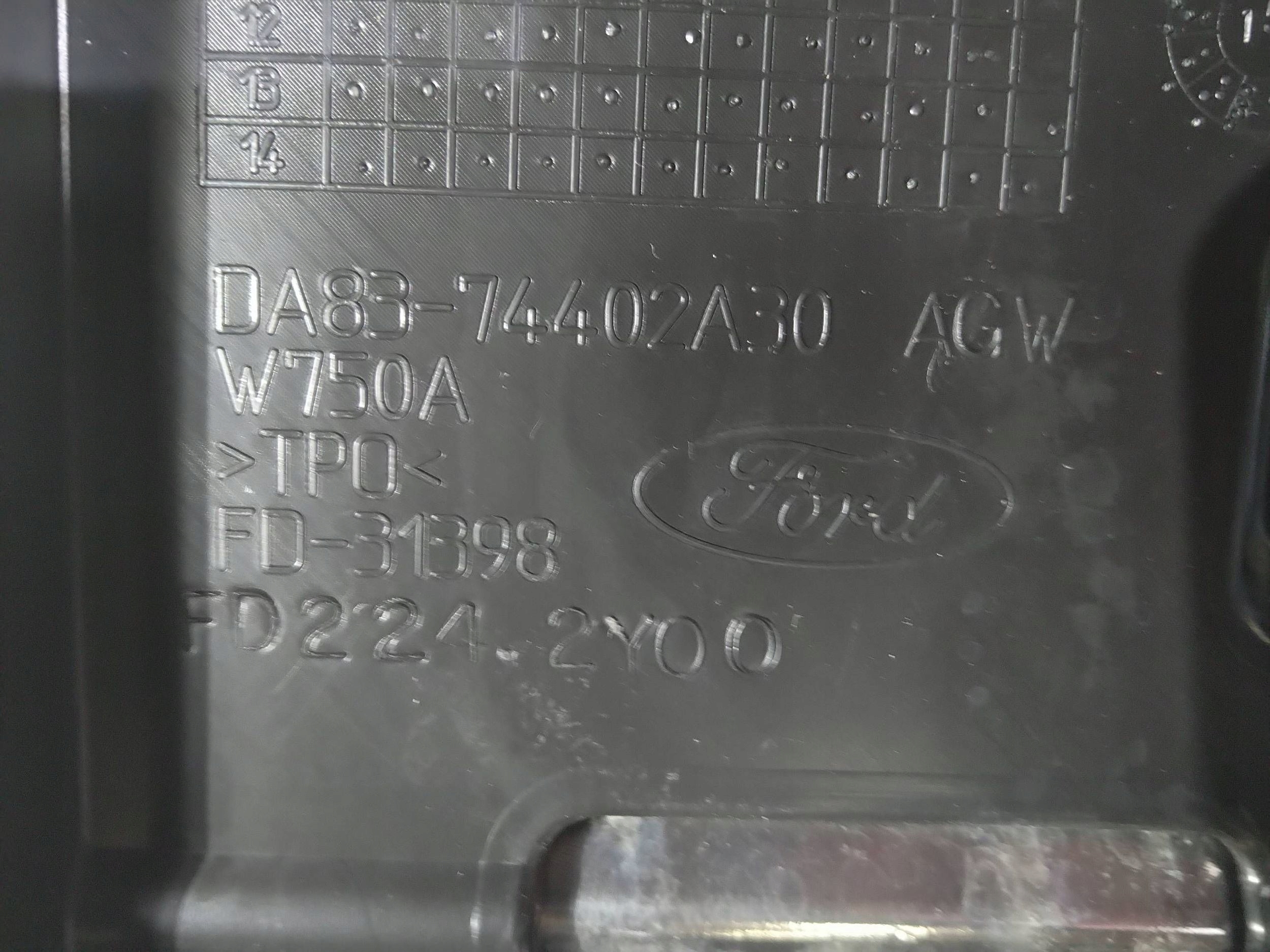 cover cap moulding bonnet boot kamera Ford Flex 2013