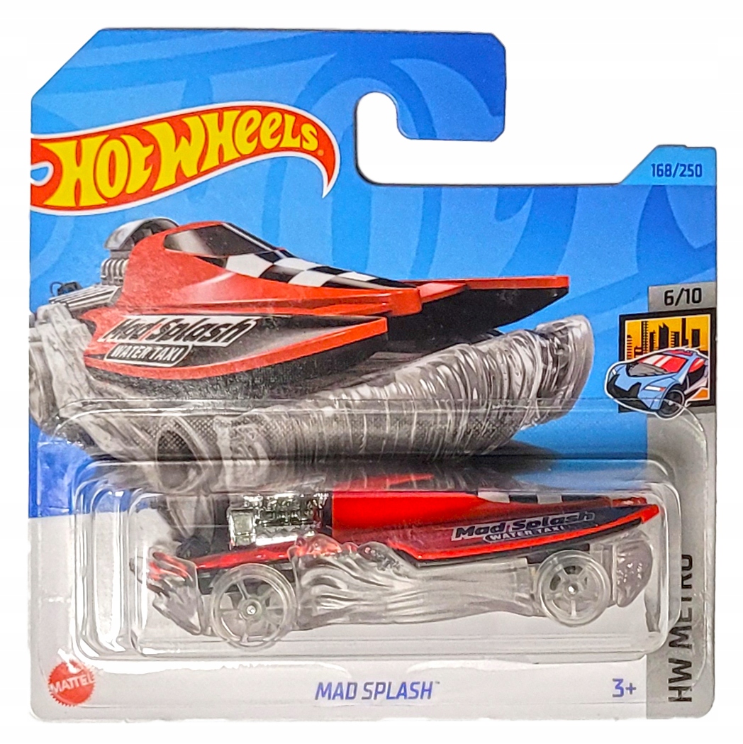 Samochodzik Hot Wheels HKJ71 Mad Splash HW Metro (074299057854