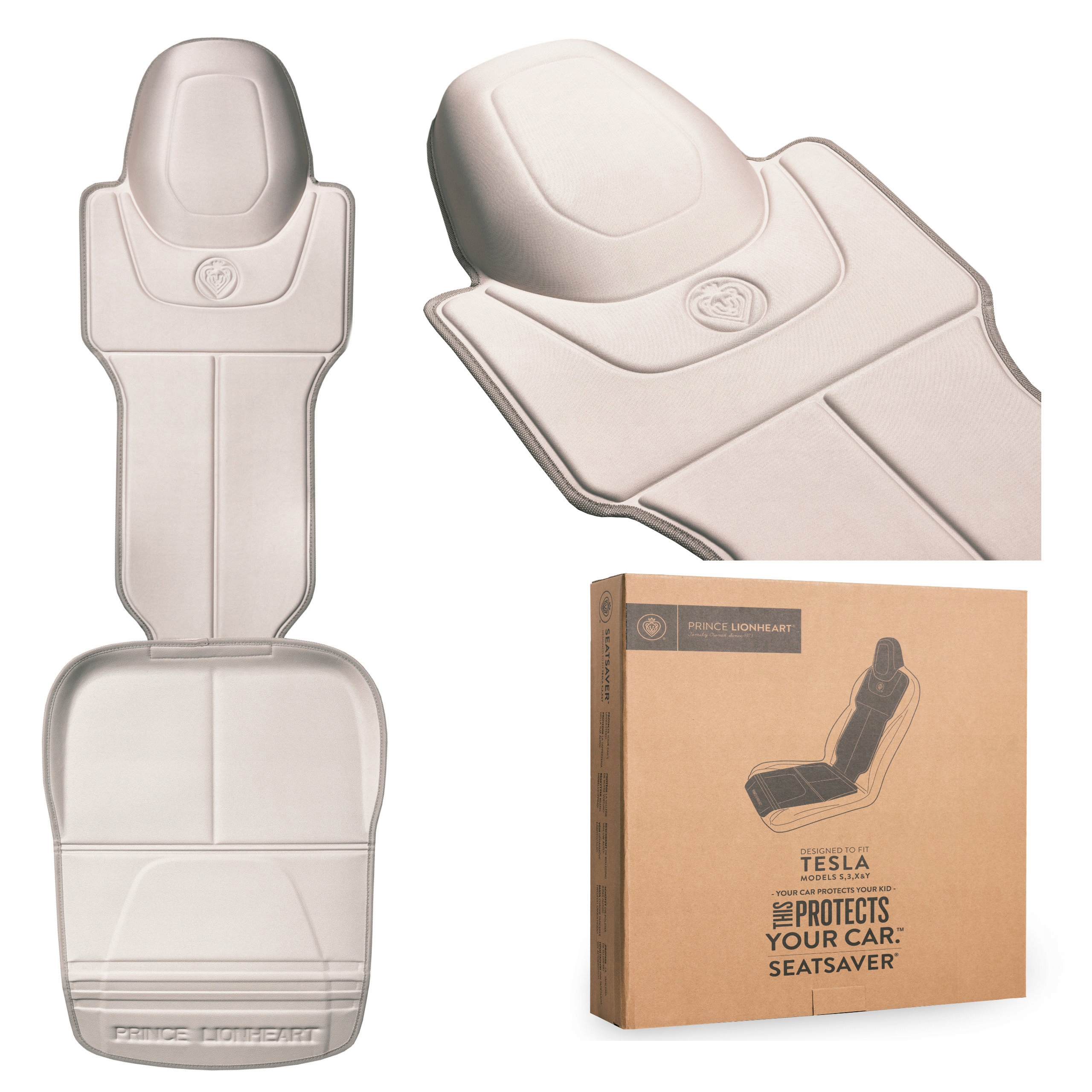 Fotelik samochodowy MATA POD FOTELIK dla marki TESLA PRINCE LIONHEART