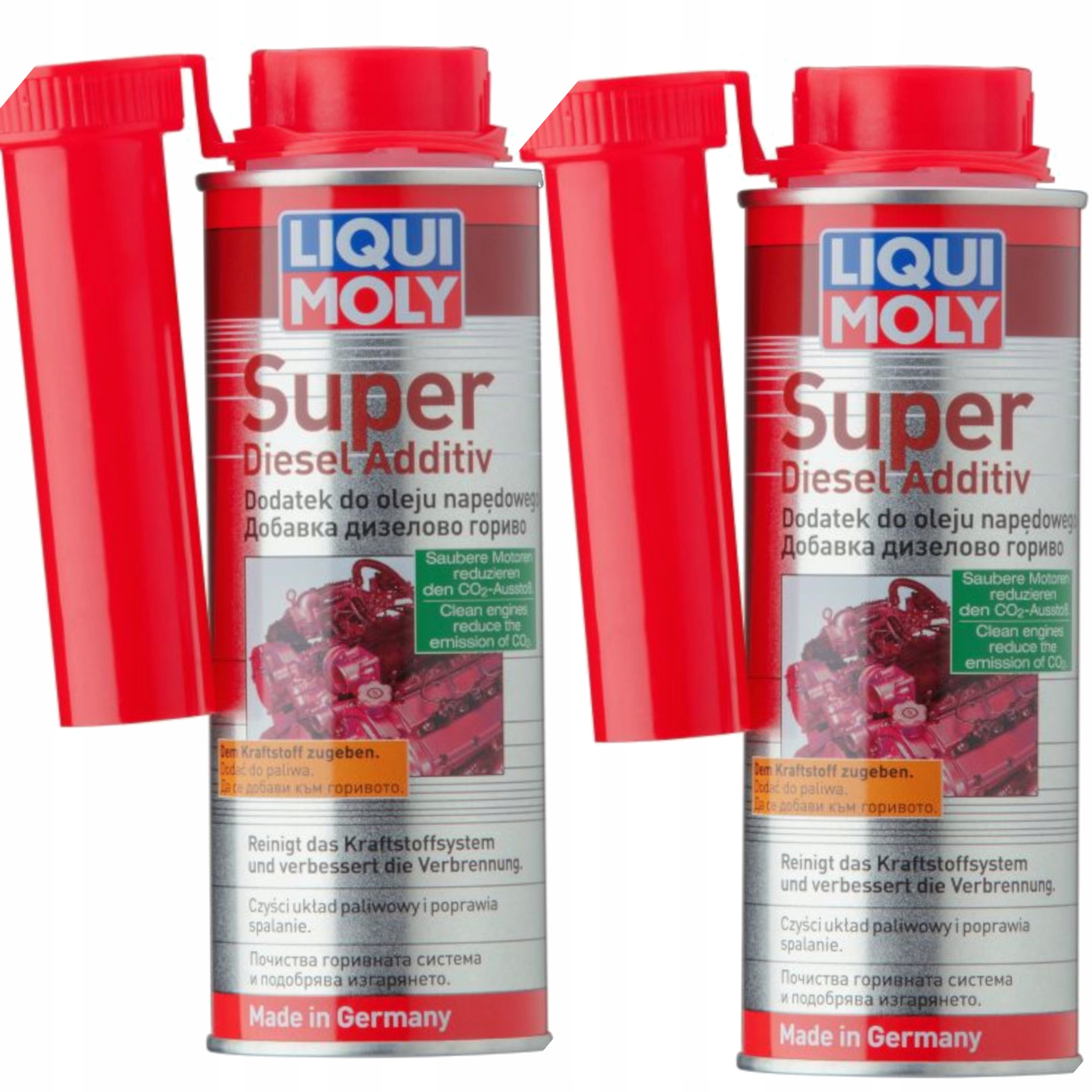 2x Dodatek do oleju napędowego Liqui Moly 8343(5120) czyści układ paliwowy