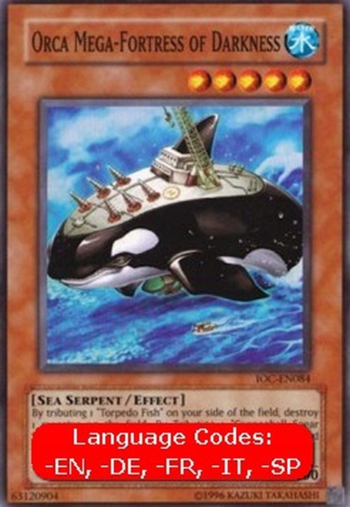 Yu-Gi-Oh! Orca Mega-Fortress of Darkness