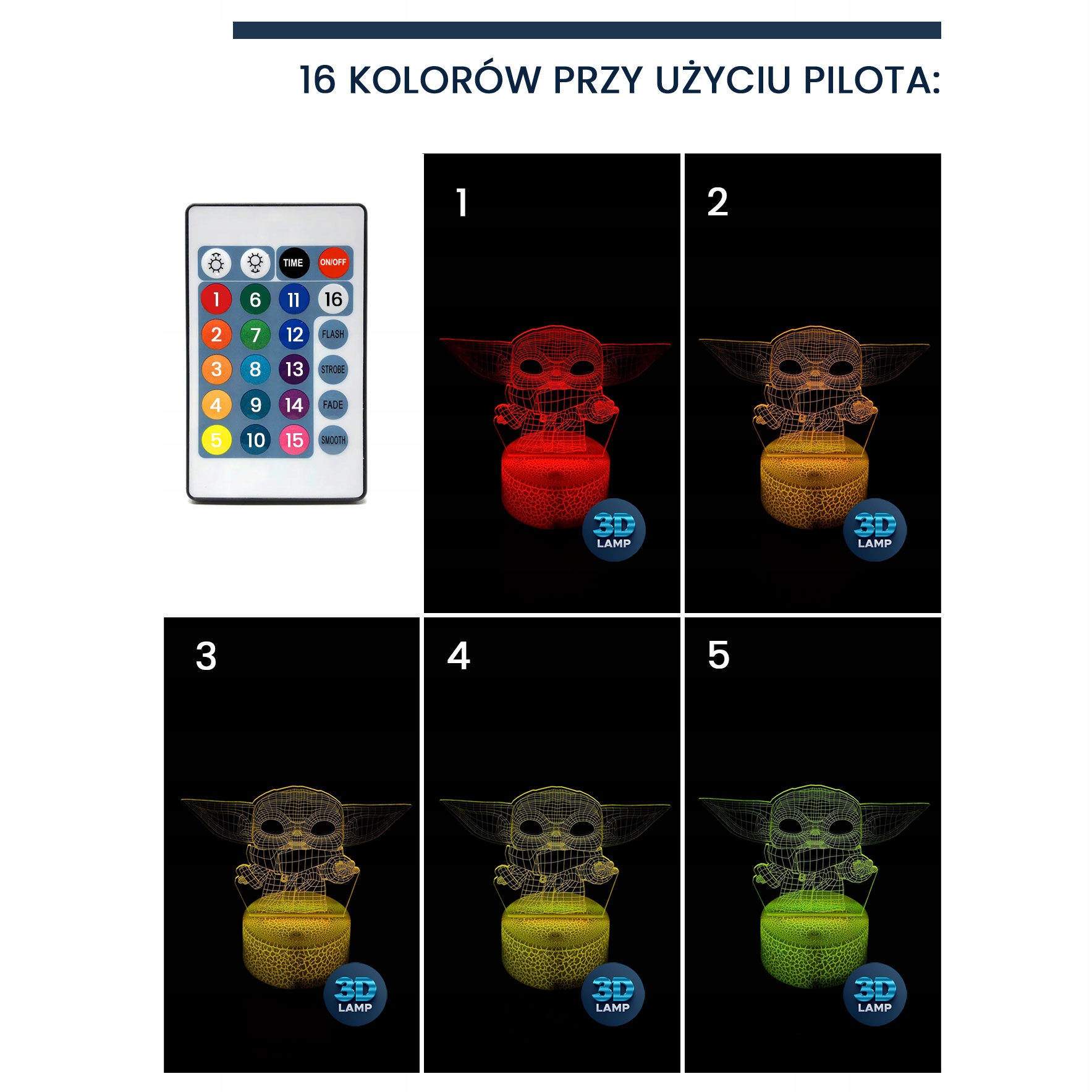 Lampka nocna Miś 3D LAMP LED Kod producenta 54382911