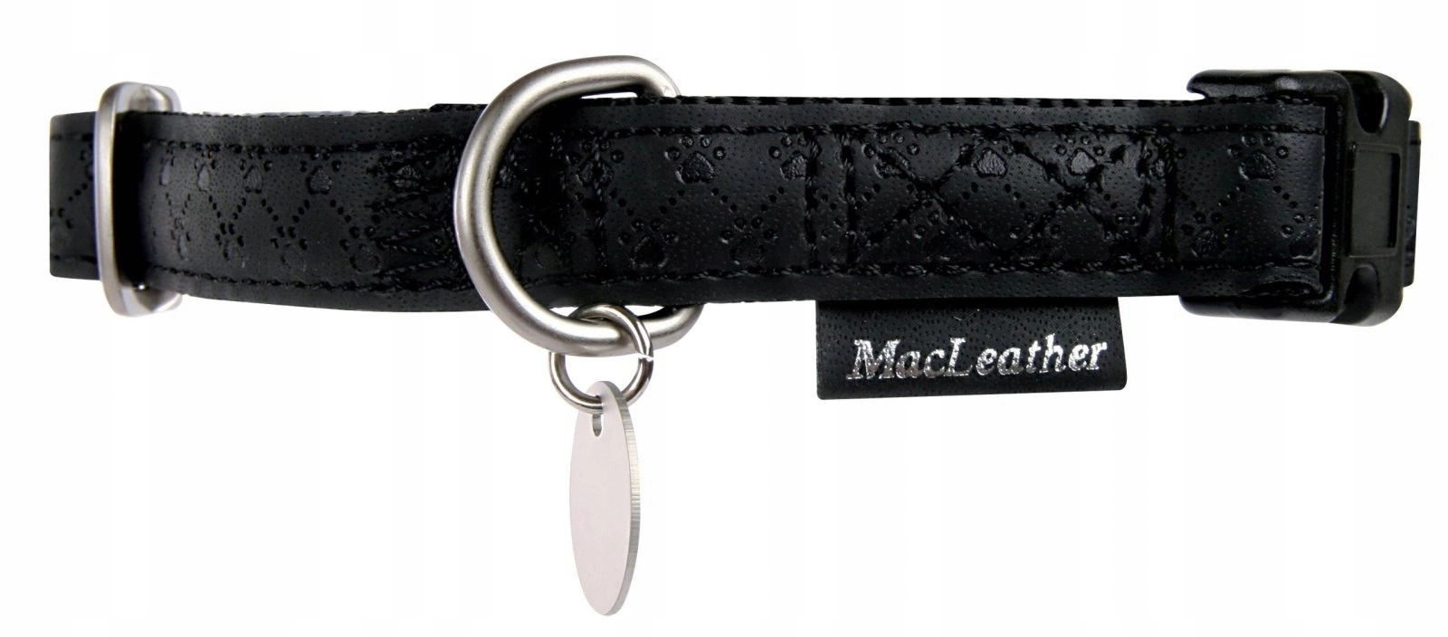 

Obroża skórzana dla psa Mac Leather 28-40cm 15mm