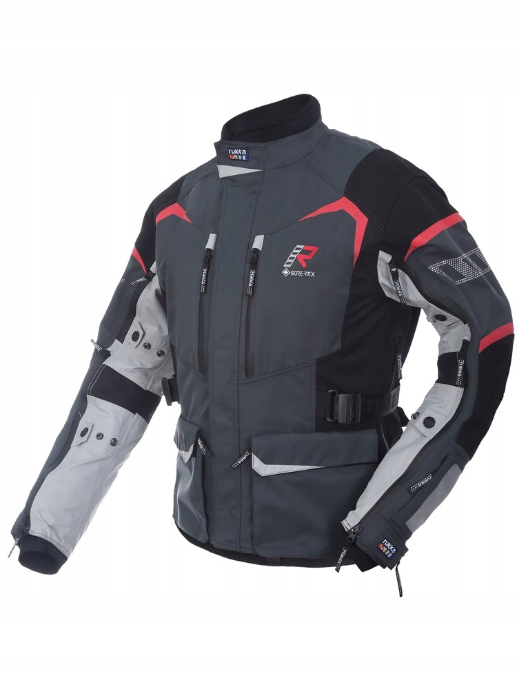 RUKKA kurtka RIMO-R black red [GORE-TEX] 56