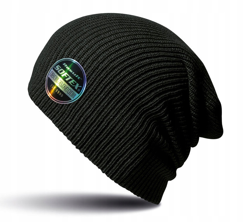

Czapka beanie Oversize Result Softex black