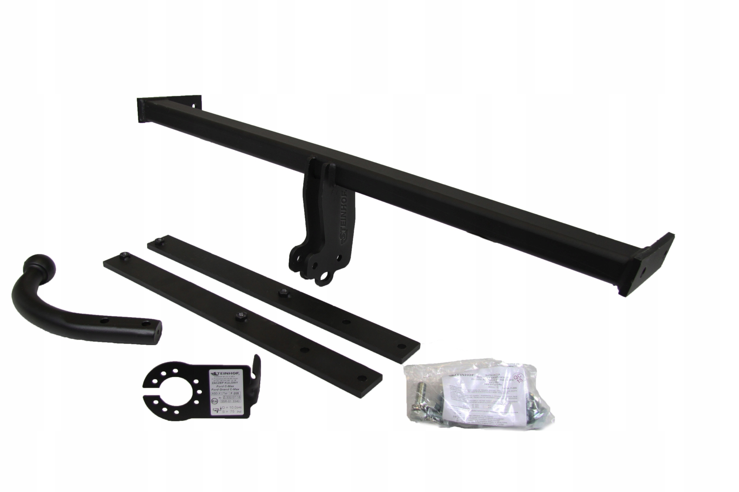 Hak holowniczy do Ford C-Max 2 II 10-19 + Moduł 13 Producent Steinhof