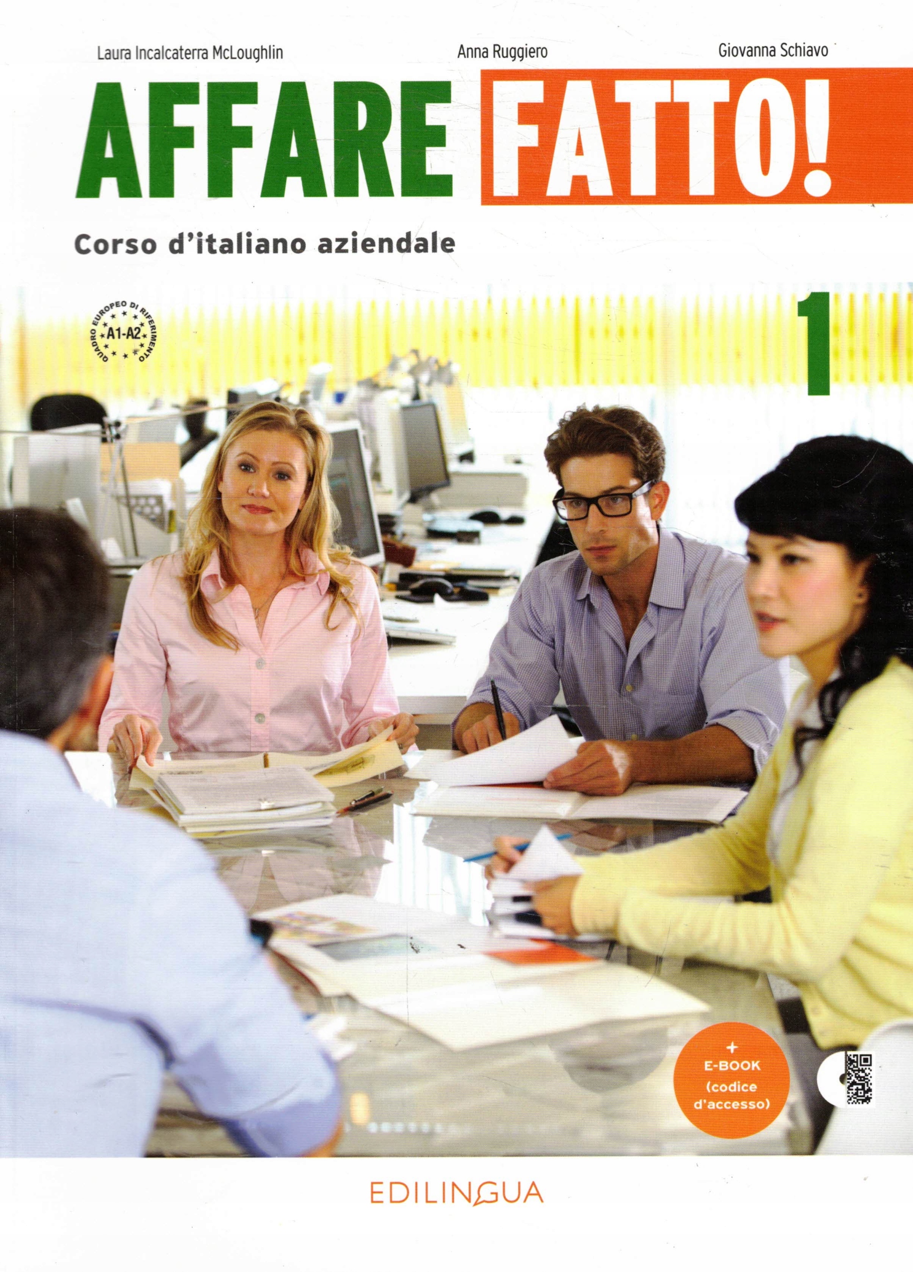 Affare Fatto! 1 A1-A2 Podręcznik Ćwiczenia Italiano Język włoski-Zdjęcie-0