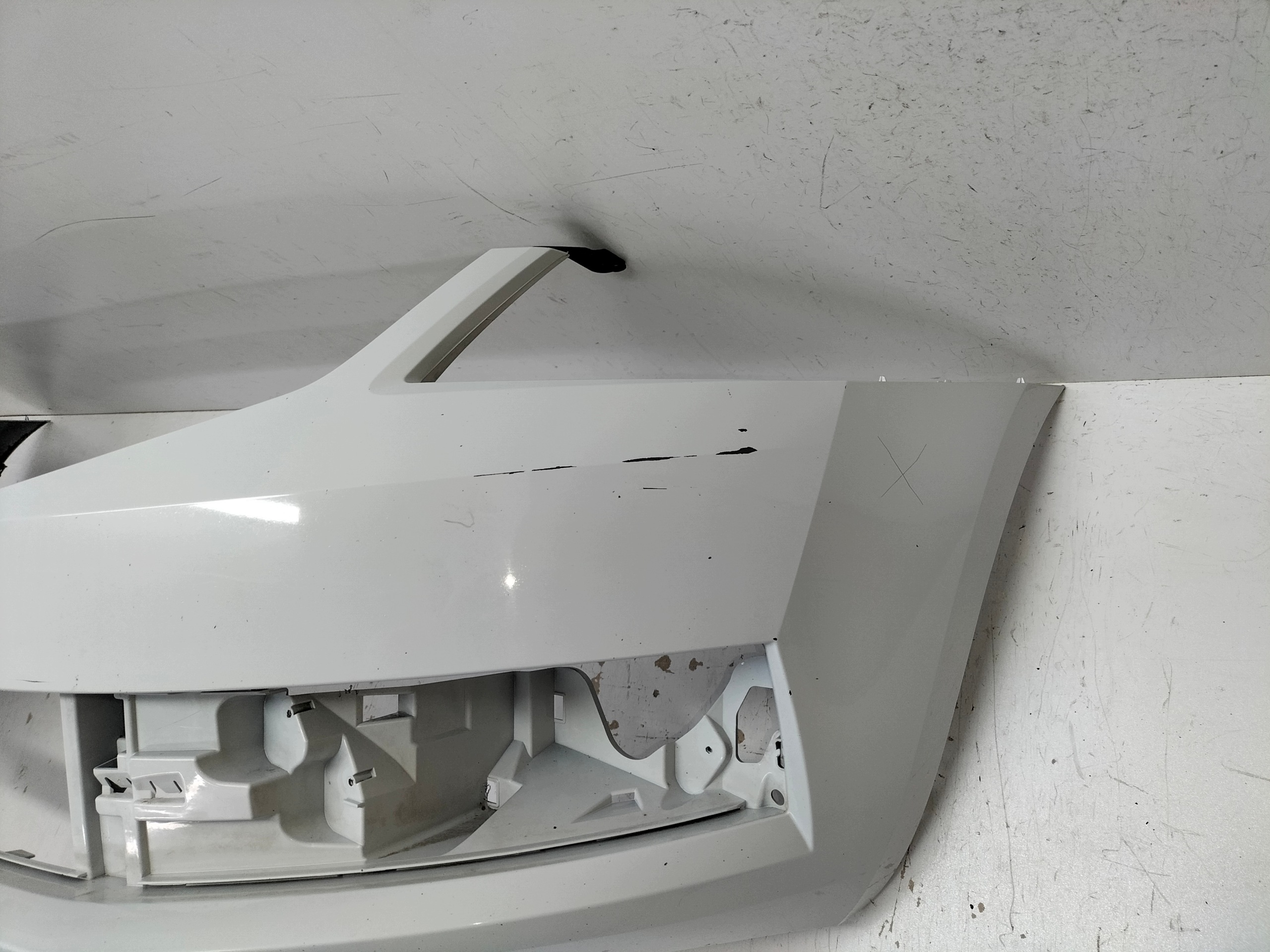 front bumper front SKODA OCTAVIA III LIFT 17-20 wersja without washers