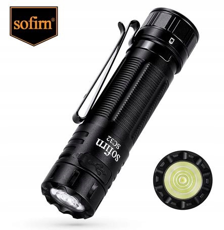 Тактичний ліхтар Sofirn SC32 EDC + akku 18650