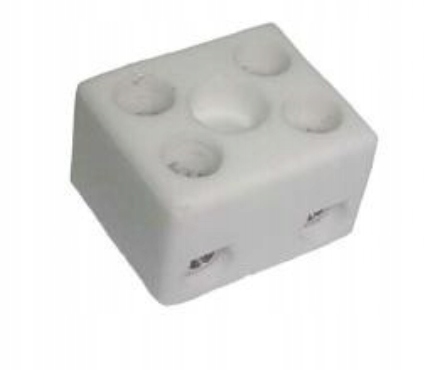 

Kostka elektryczna ceramiczna 2pin 10A 250V (1833)