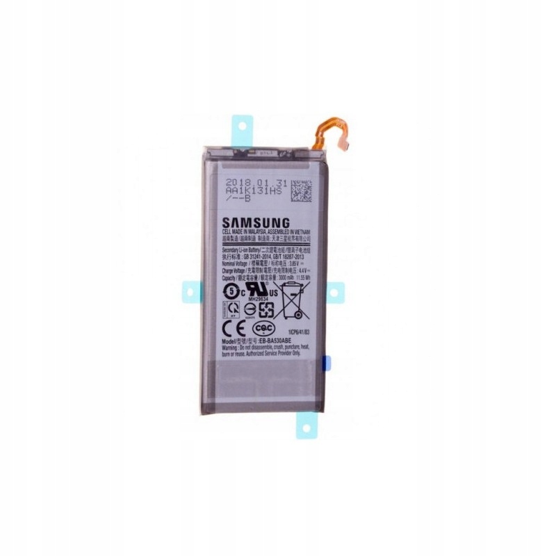 

Oryginalna Bateria Samsung A8 2018 SM-A530