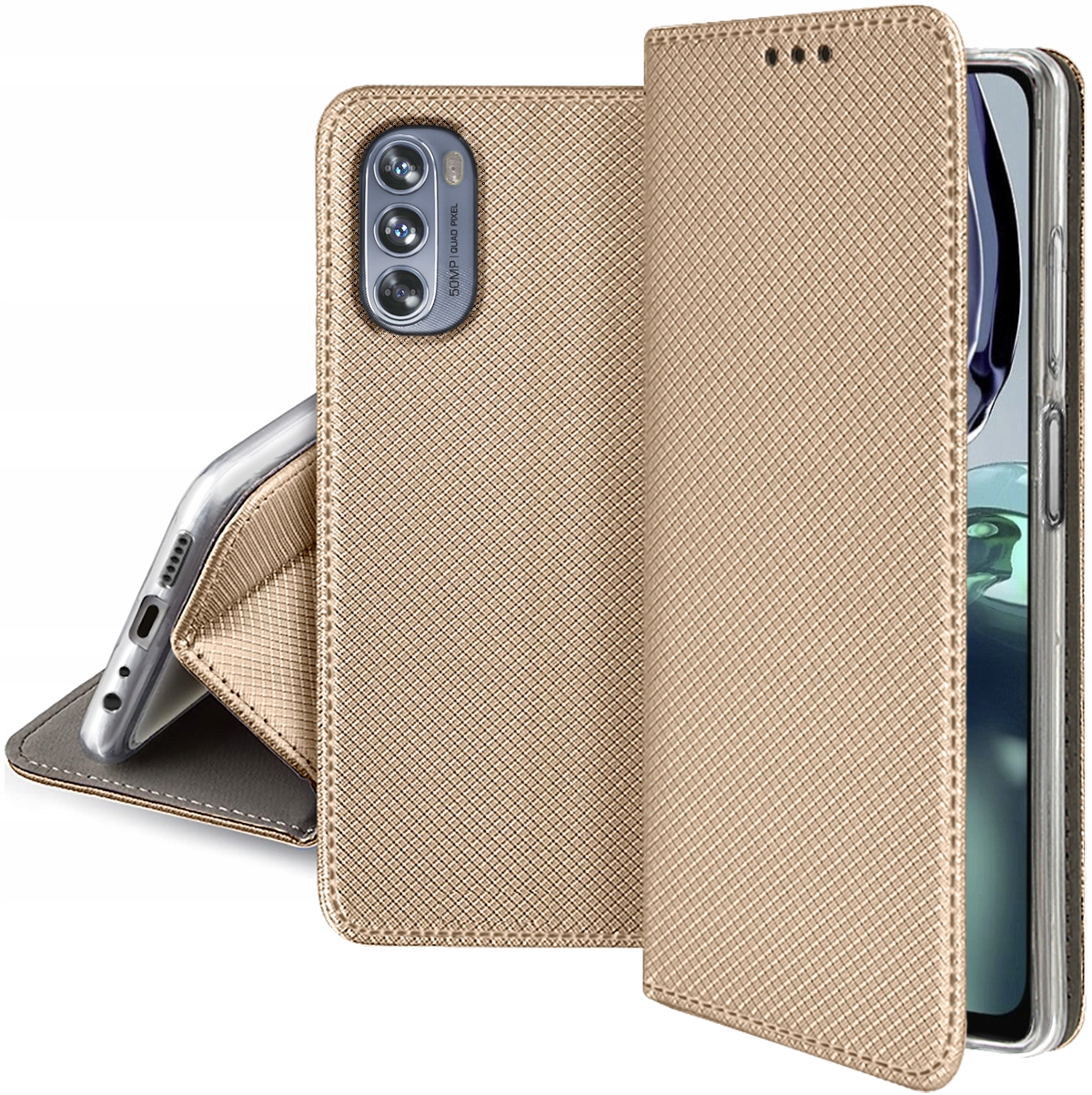 

Etui do Motorola Moto G62 5G Smart Magnet Szkło