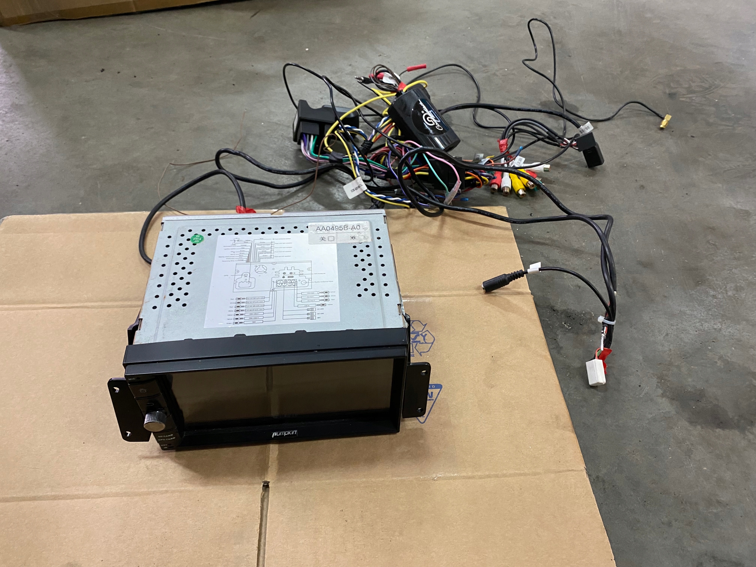 AA0495B-AO - BMW E61 навигация радио тыква AA0495B-A0