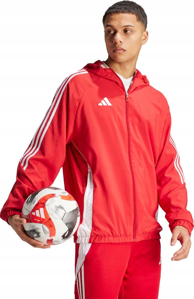 Pánská Bunda Adidas Tiro 24 Červená IM8809 r S