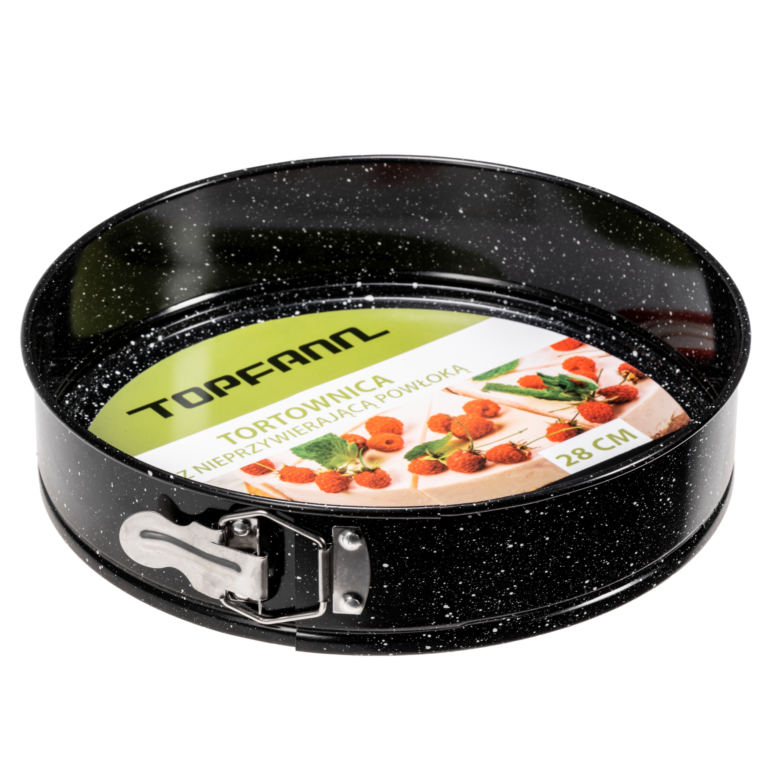 TORTOWNICA OKRĄGŁA 28 CM TOPFANN DNO WYJMOWANE EAN (GTIN) 5903771843683