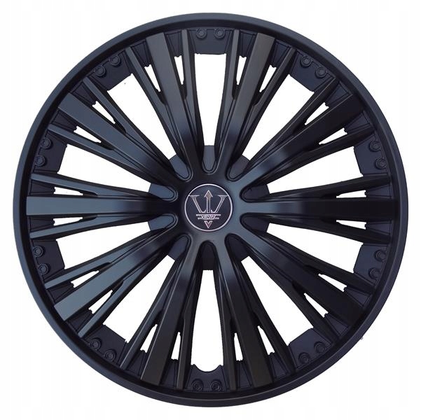 Kryty kol Evo Rango 16", matné černé sada 4ks