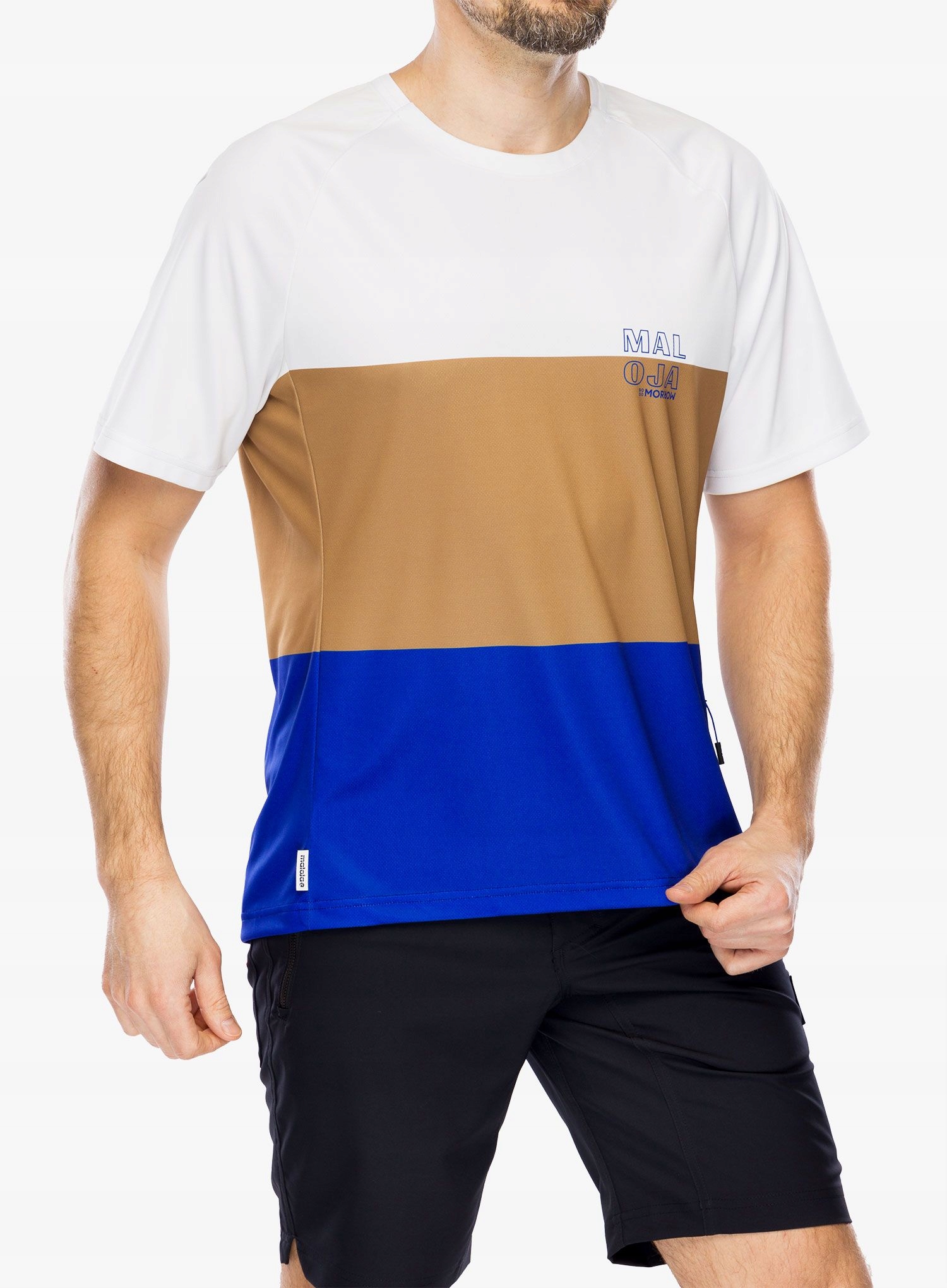 Mtb dres Maloja Baretti Multi glacier milk multi L