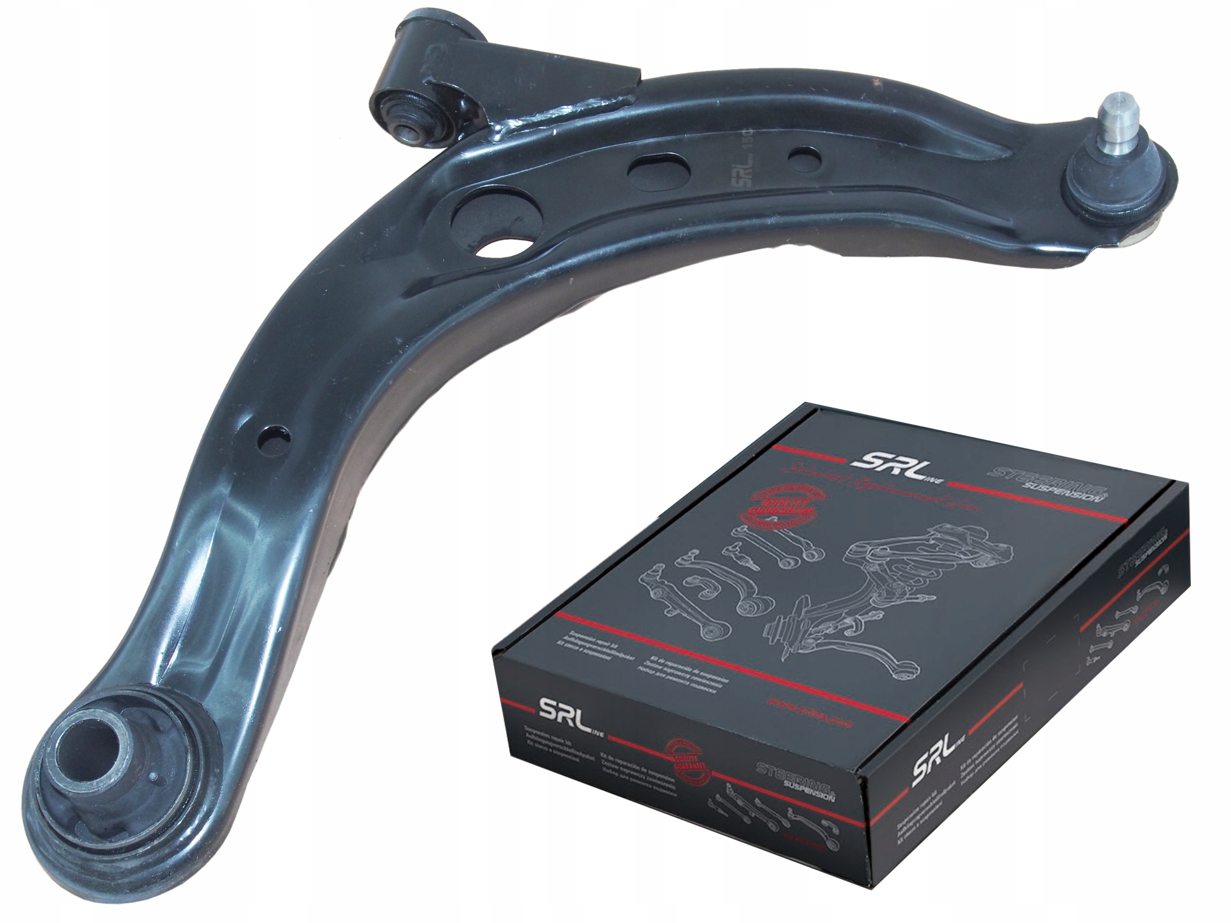 Mazda Mpv II 1999-2006 Rameno Přední Pravé Spodní Nové Kompletní 18 MM Srl
