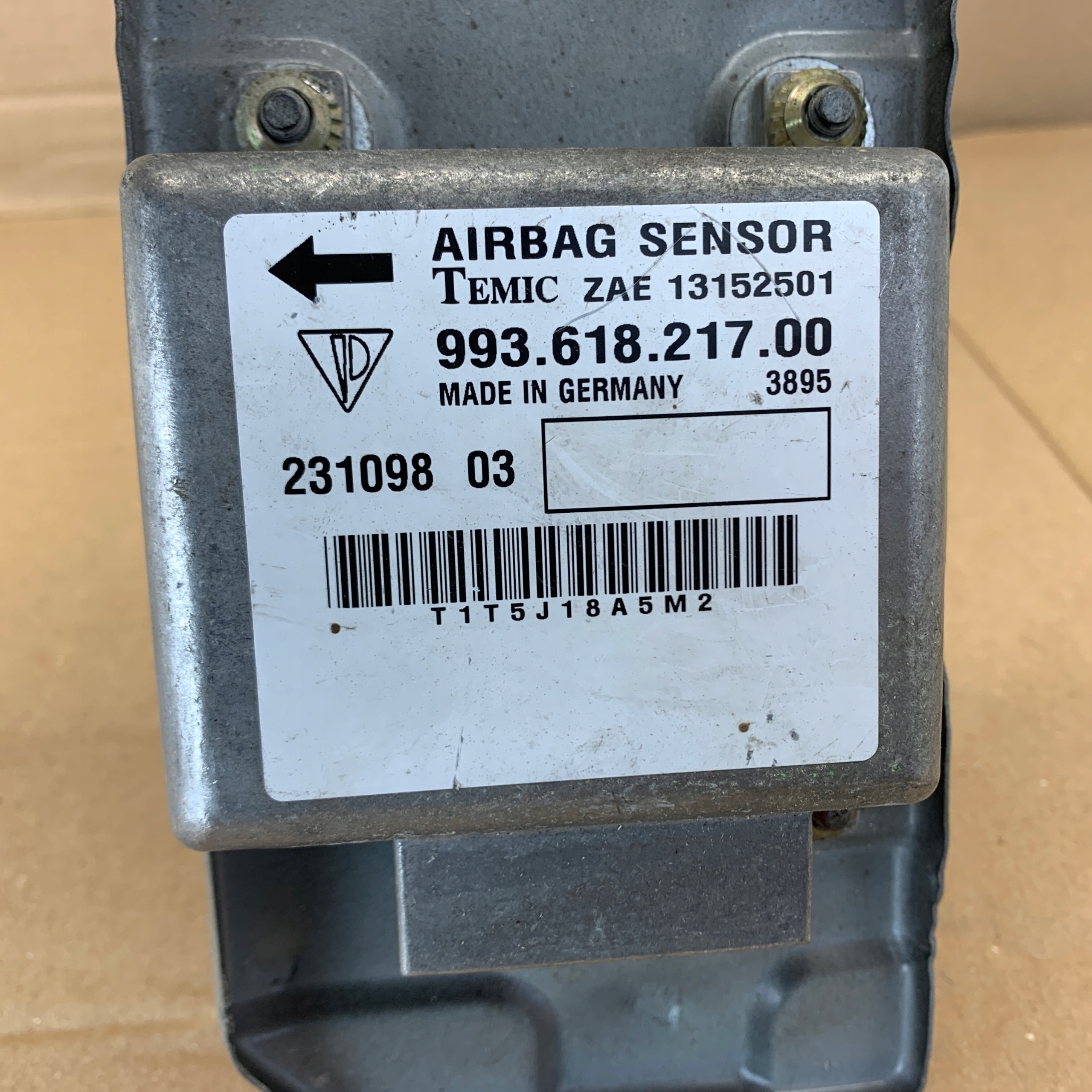 Блок airbag PORSCHE 911 Carrera 993 95r