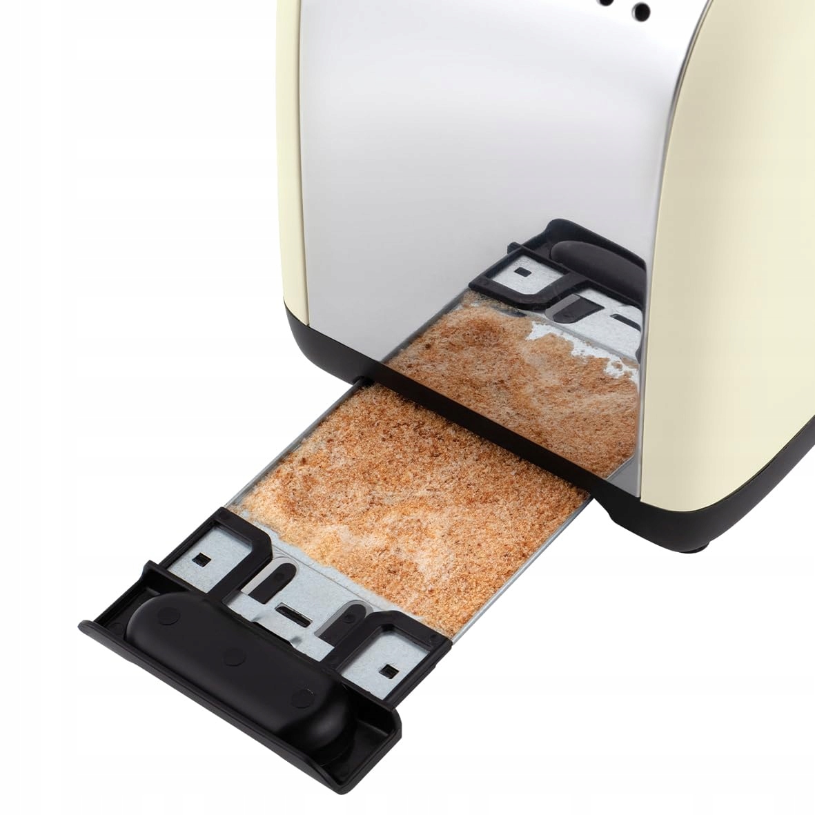 RUSSELL HOBBS Toster 2 Kromki Stal Nierdzewna Szerokie Szczeliny 1600W — miniatura 5
