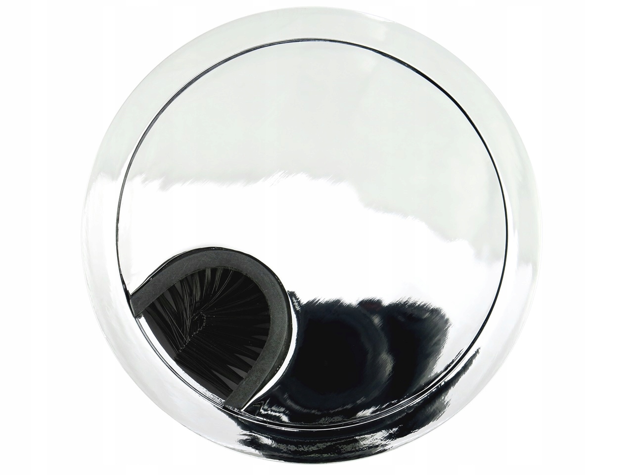 METALOWY PRZEPUST NA KABLE 80 MM CHROM DUŻY Marka Amix