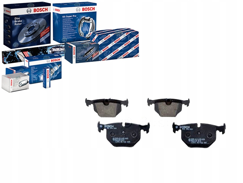 Brzdové Destičky Bmw Zadní E38 E46 Bosch Asistent Kolize #34