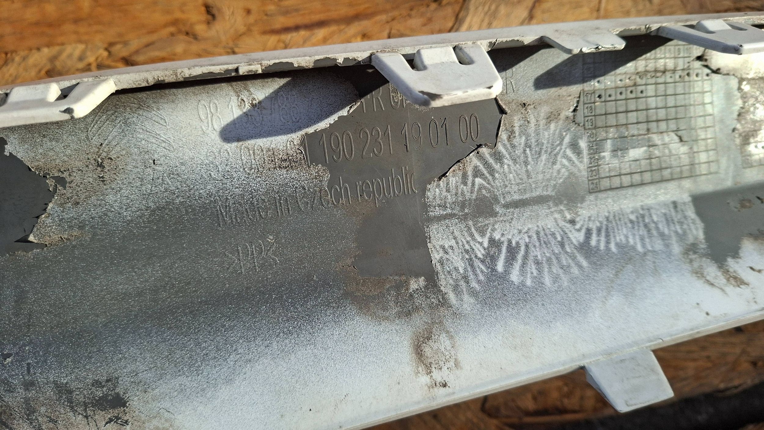 front bumper 9813378877 CITROEN C3 III 2016