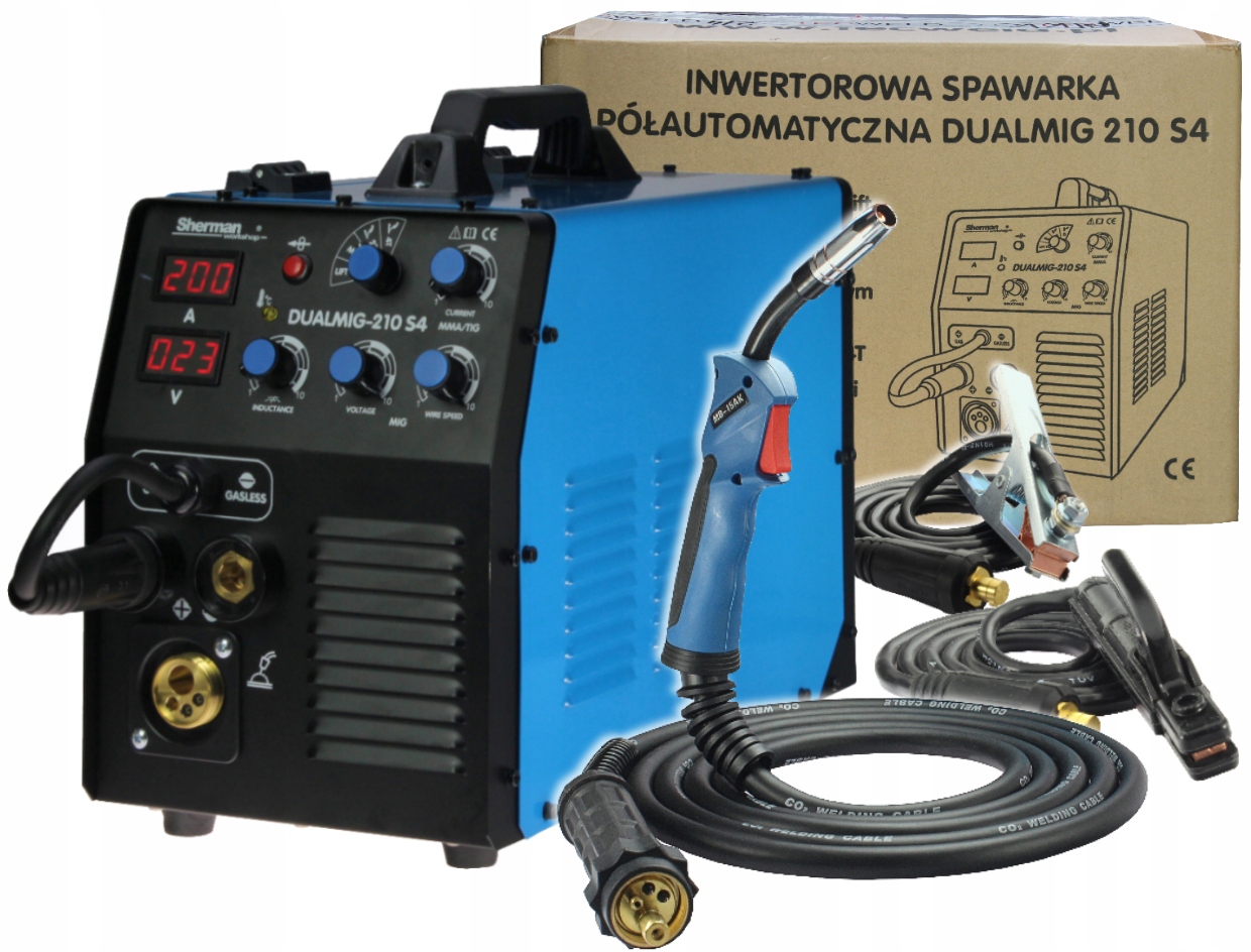 Сварочный аппарат MIGOMAT DUALMIG 210 S4 MIG MMA SHERMAN