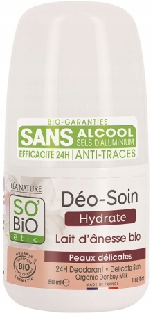 Dezodorant do skóry wrażliwej OŚLE MLEKO So'Bio