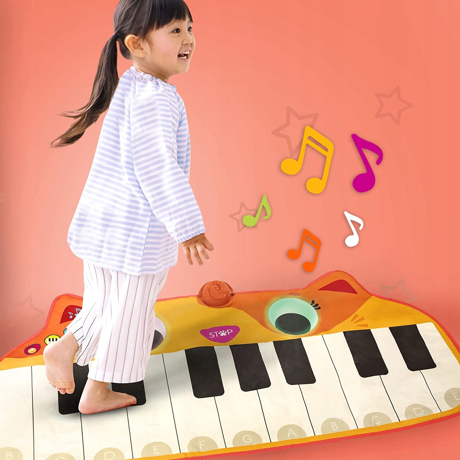 Land of B. - Musical Floor Piano - Cat Piano Mat - Marka Land of B.