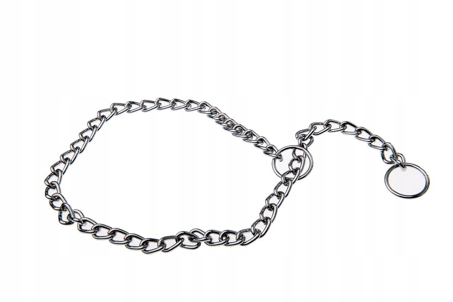 

obroża łańcuszkowa zaciskowa dławik 45 cm 2,5mm