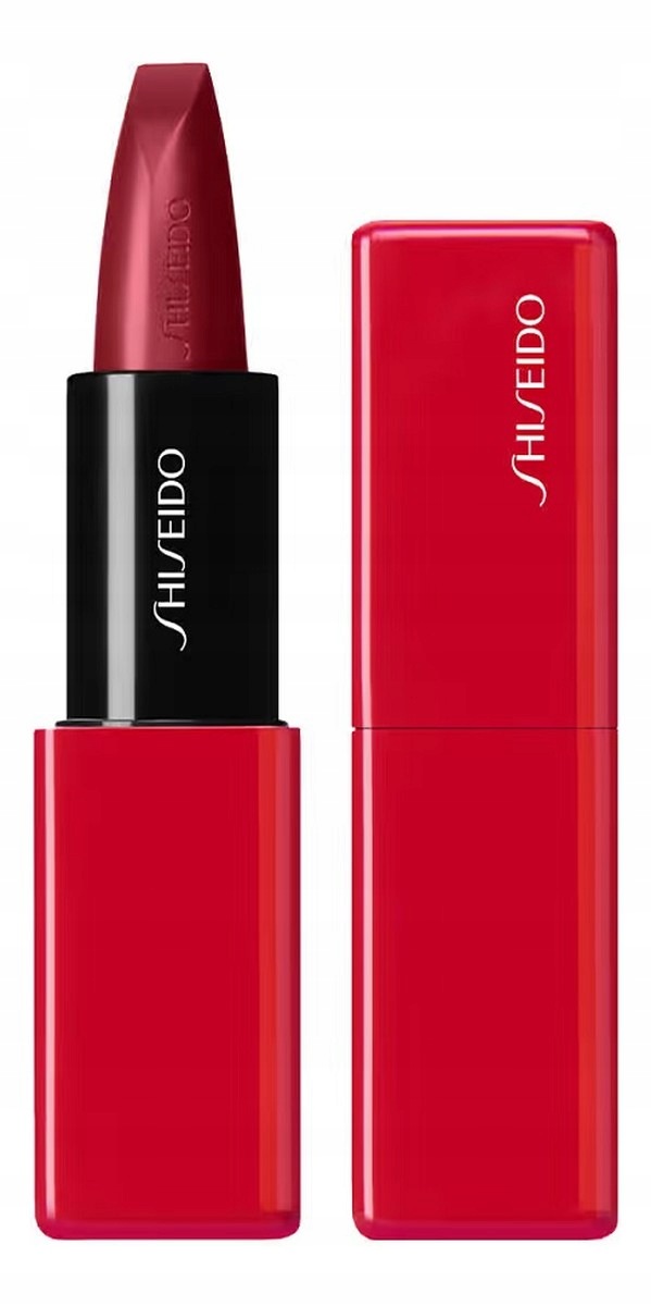 Shiseido TechnoSatin Gel Lipstick rtěnka 3.3 g Scarlet Cluster (411)