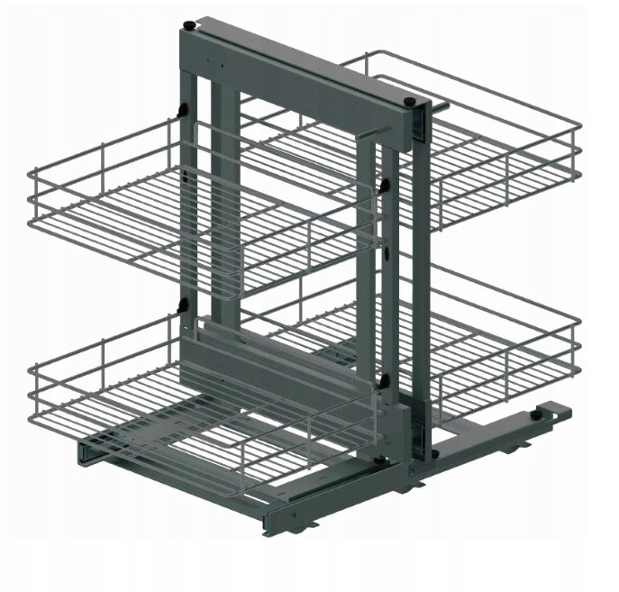 KOSZ CARGO MAGIC CORNER 1000 grafit L / P