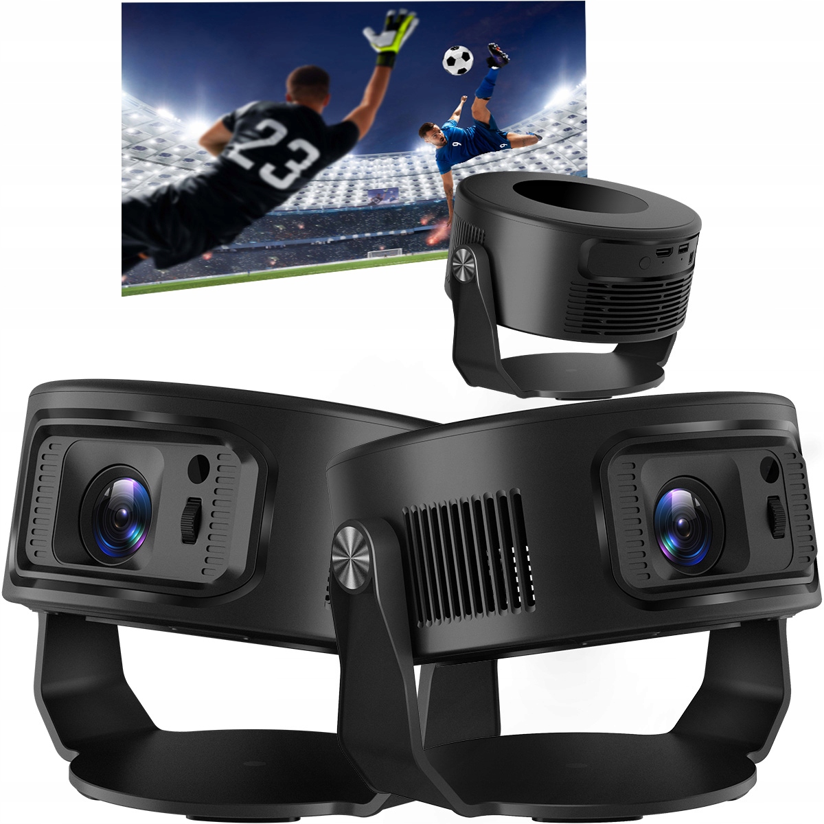 Projektor rzutnik multimedialny Ciron HY300 Max Gtv Google Tv 200 Ansi 2K