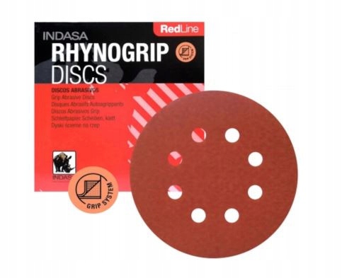 INDASA Krążek Ścierny RedLine 8H 125mm P400