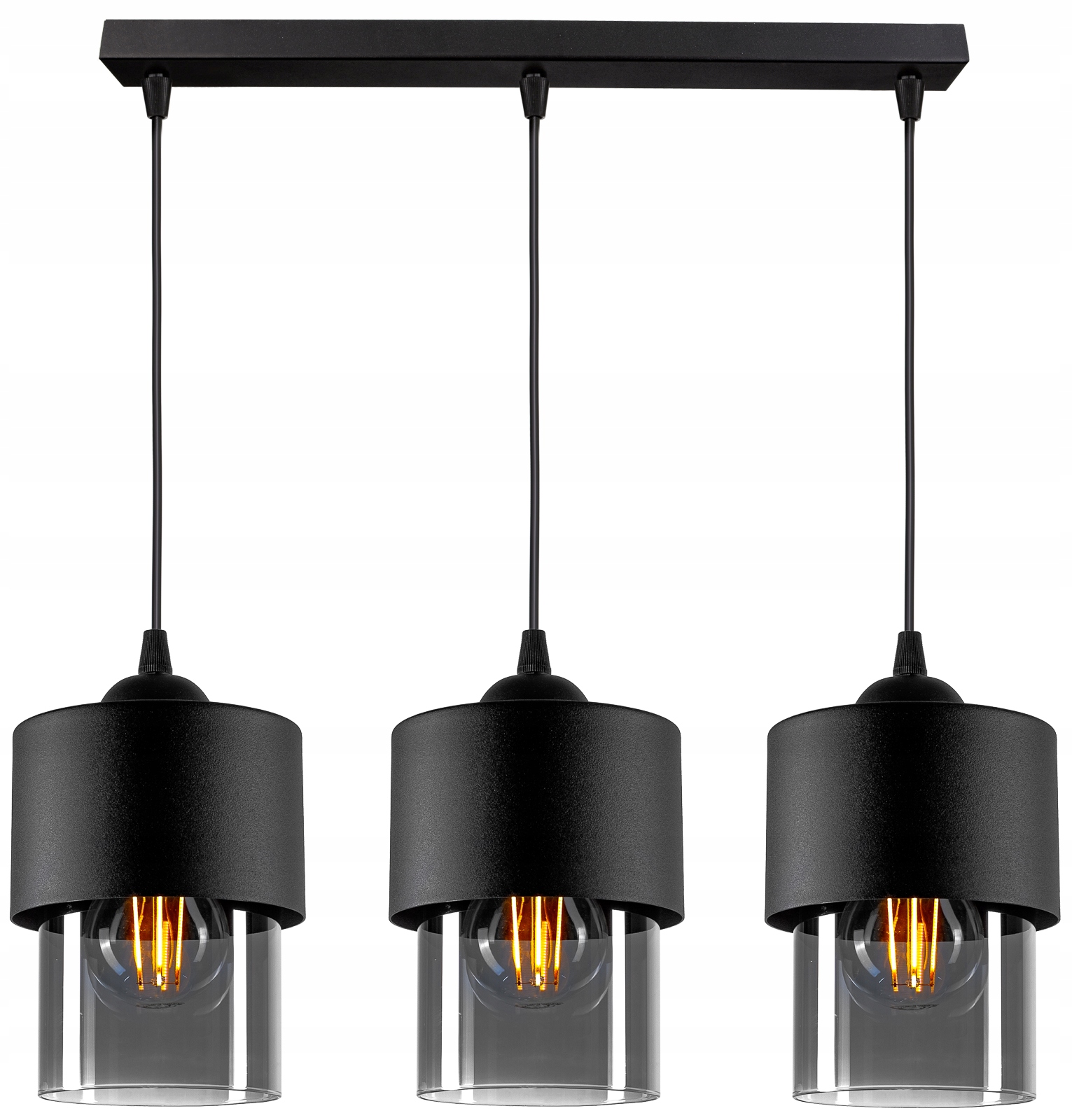 

Nowoczesna Szklana Lampa Wisząca Sufitowa Loft Led