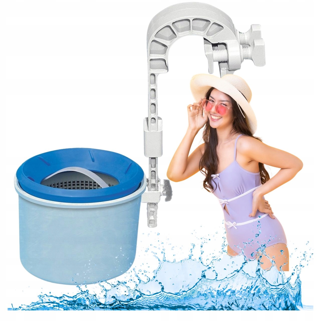 Oczyszczacz Wody Do Basenu Ogrodowego Skimmer Skimer Powierzchniowy