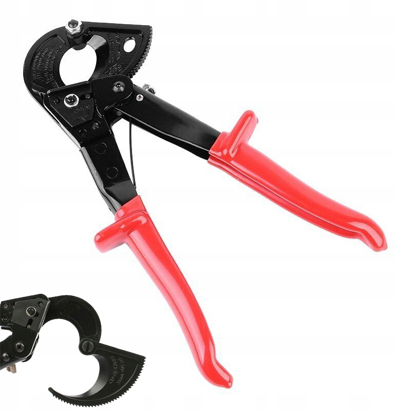 Ráčnové nůžky na kabely Řezání do 240 mm² Průřez kabelů