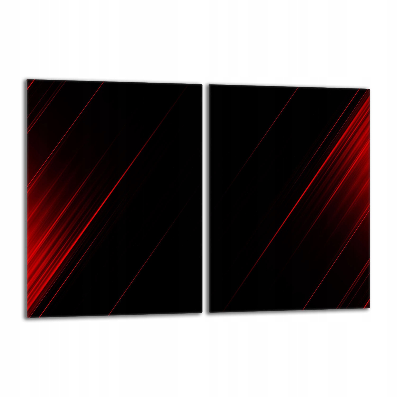 Skleněná ochranná deska na sporák 2x40x52 Černá Do Kuchyně