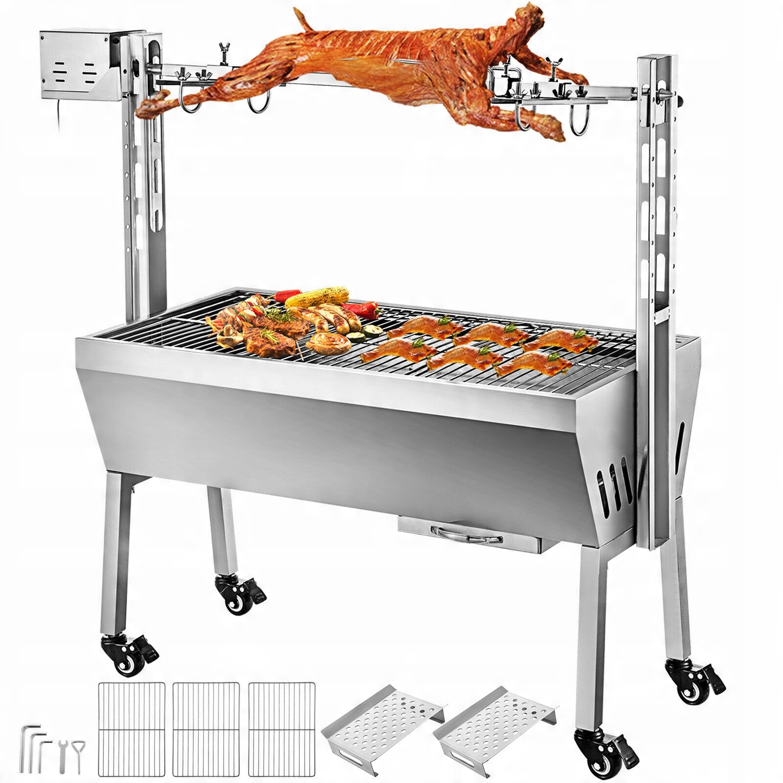 

Vevor Ruszt do Pieczenia Grillowania 40KG z tacką
