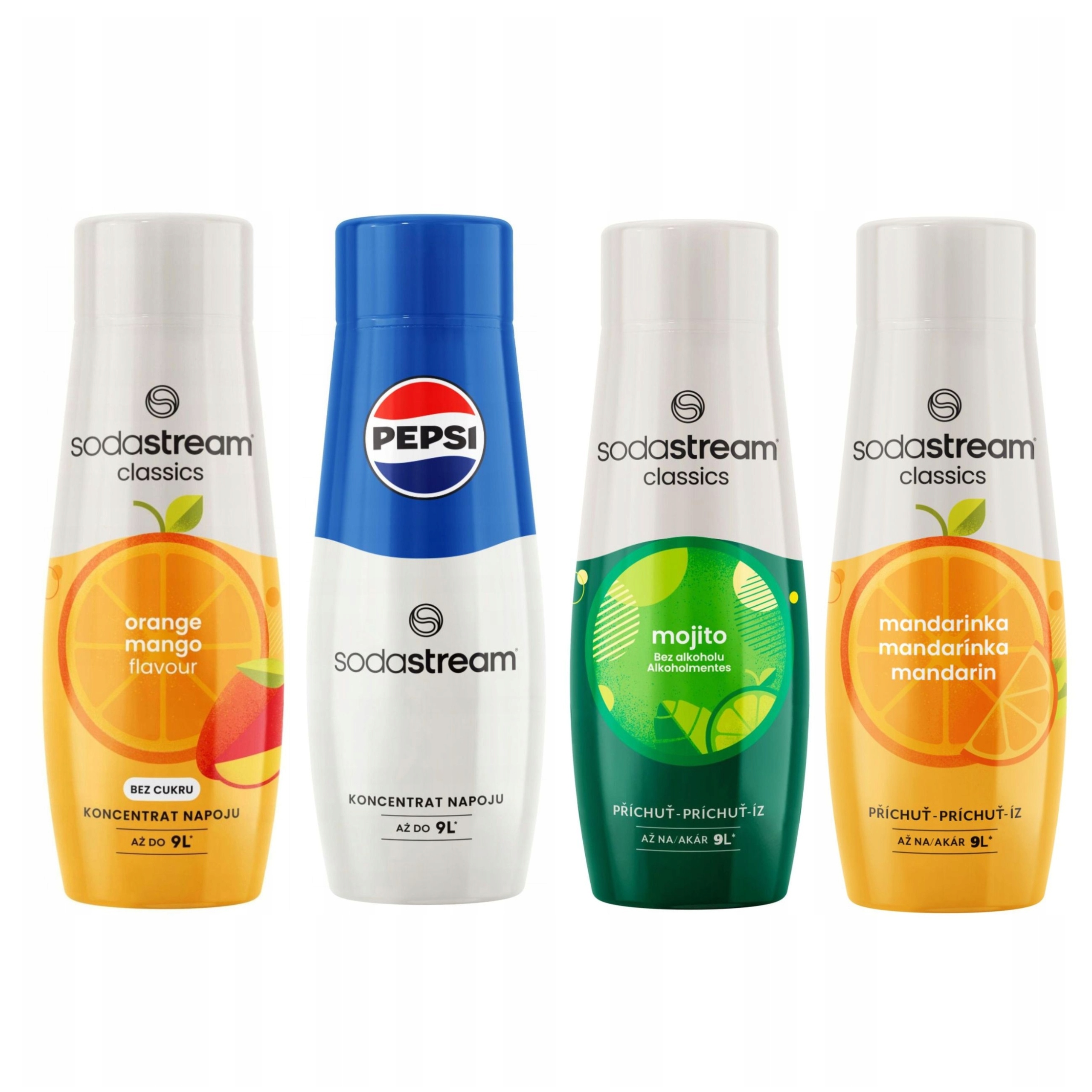 Syrop do saturatora SodaStream Pepsi Orange-Mango Mojito Mandarynka