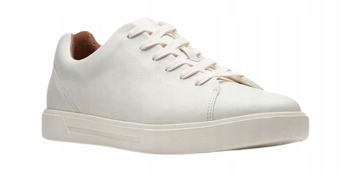 Clarks Un Costa Pánské Boty Ecru Nízké Kožené 42 6AC