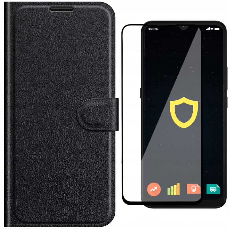 

Litchi Etui Skórzane Portfel Do Motorola Moto G50