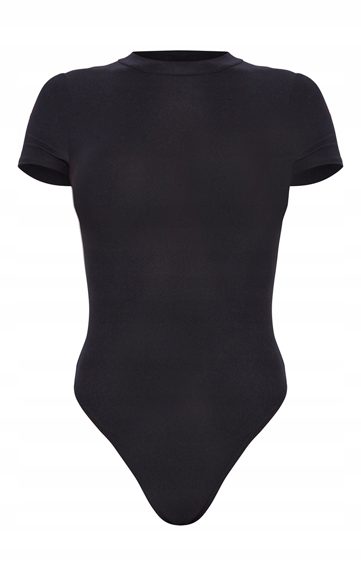 PRETTYLITTLETHING BODY CZARNE GŁADKIE BASIC 38 EGB Marka Prettylittlething