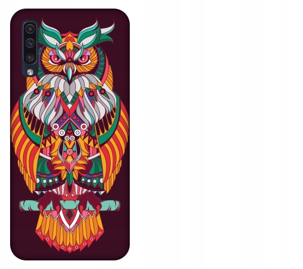 

Etui pokrowiec Samsung Galaxy A50 Sowa mandala