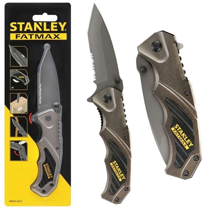 Stanley 10-311 nóż kieszonkowy nożyk składany scyzoryk 195mm